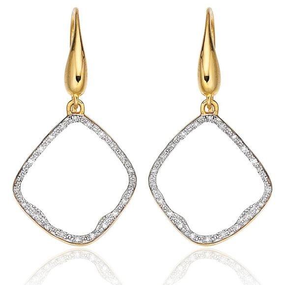 MONICA VINADER Jewelry - Riva Diamond Hoop Drop Earrings
MONICA VINADER
